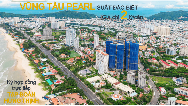 Cực phẩm bán nhanh căn hộ siêu vip vũng tàu pearl 54m2 view mt thi sách tầng cao chỉ 2 tỷ