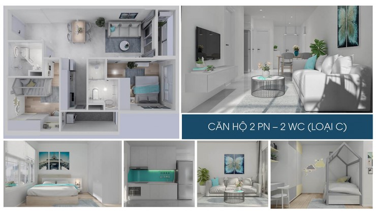 Chính chủ bán căn hộ Charm City, ngay Vincom Plaza Dĩ An, 55m2, 2PN giá tổng chỉ 1,55 tỷ