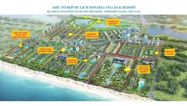 Bán Gấp biệt thự \"Novotel Villas\" Phú Quốc giá 24 tỷ
