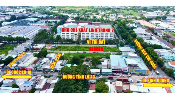 Cần bán nhanh lô đất hẻm 1335 - P. Bình Chiểu - trung tâm TP Thủ Đức (1 sẹc đường Tỉnh Lộ 43)