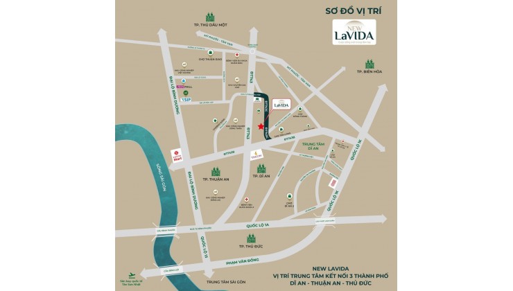 Căn hộ NEW LAVIDA chỉ 900 triệu nơi 