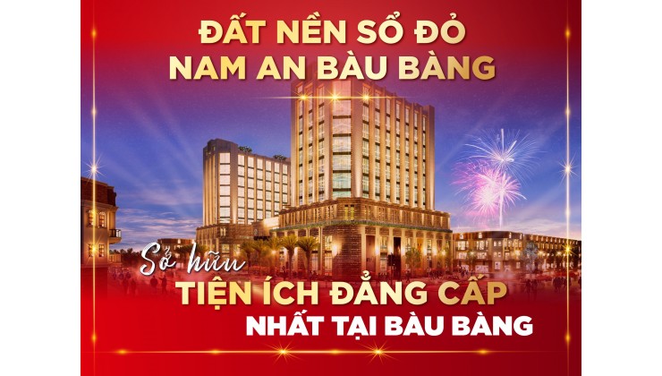 Dự Án Đất nền Nam An được quy hoạch tại vị trí đắt giá, ngay trung tâm hành chính công nghiệp đô thị Bàu Bàng, thuộc thủ phủ công nghiệp của tỉnh