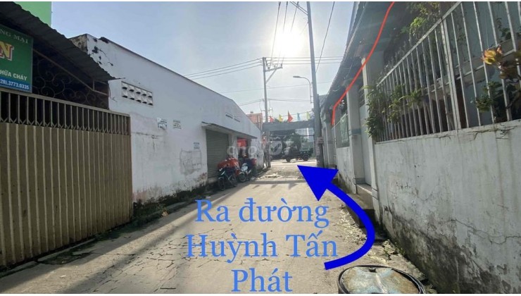 Cho Thuê Nhà Nguyên Căn Hẻm Xe Hơi 1015 Huỳnh Tấn Phát, phường Phú Thuận, Quận 7