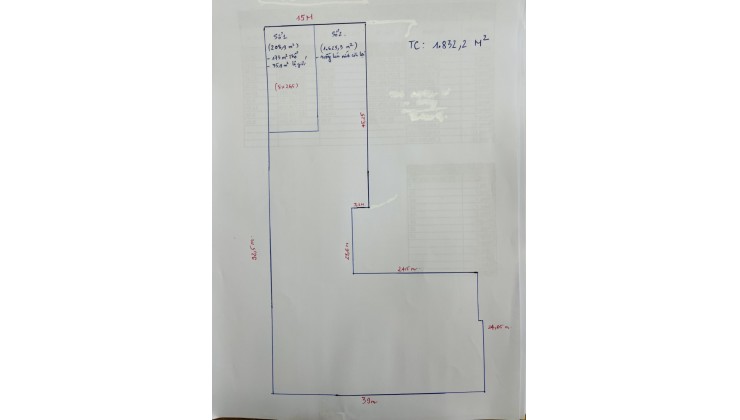 Bán gấp lô đất mặt tiền đường Tân Hiệp 4 - Hóc Môn