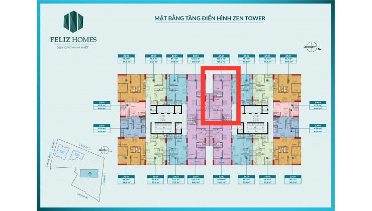 Căn 3PN 114m2 tầng trung sở hữu ban công 17m2 trung tâm Q.Hoàng Mai, cách hồ Đền Lừ 200m