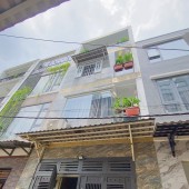 Bán nhà hẻm 6m thông đường Gò Dầu, DT 4,4x15m, đúc 1 trệt 3 lầu. Giá 7 tỷ TL