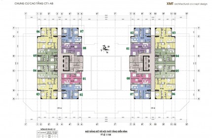 Bán căn hộ duplex xây thô nguyên bản ở VOV Mễ Trì gần 200m2 có thương lượng, 2x tr/m