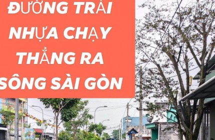 ĐẤT HAI MẶT TIỀN CÓ KHO XƯỞNG ĐANG HOẠT ĐỘNG- NGANG 9M ĐẸP- HAI MẶT TIỀN ĐƯỜNG ĐỀU TRẢI NHỰA – VIEW KÊNH SẠCH ĐẸP, nhỉnh 9 tỷ