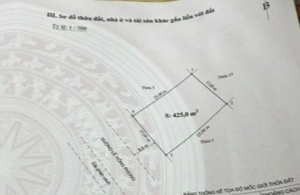 Đất đẹp tại Lê Hồng Phong, Hải An, Hải Phòng DT 425m2 ngang 17m2