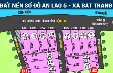 Bán 10 lô đất nền Bát Trang An Lão sổ đỏ chói lọi