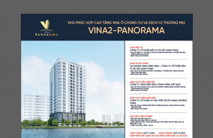 Vina2 Panorama: Tiện ích đỉnh cao - Tự hào chất sống