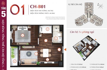 Cần tiền bán CẮT LỖ 150 tr căn Hoàng Huy Commerce