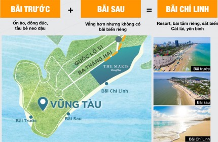 Thanh toán 460tr nhận căn hộ MT biển bãi tắm riêng, hồ bơi, casino, nhà hàng 5 sao, 44m2 full nội thất