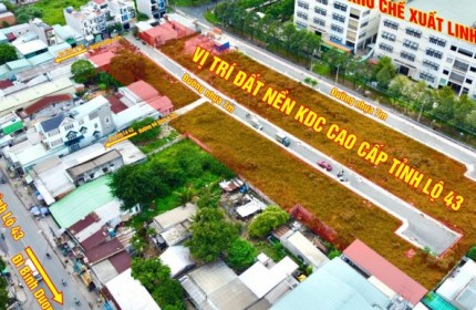 Bán đất đầu tư KDC Tỉnh Lộ 43, P. Bình Chiểu - Thủ Đức gần KCX Linh Trung 2