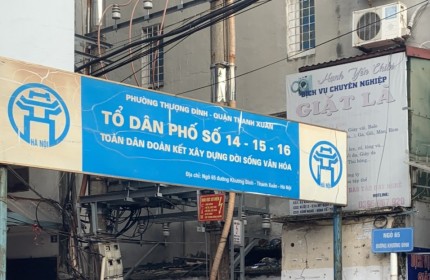 Chính chủ bán nhà ngõ 65 Khương Đình trung tâm quận Thanh Xuân.