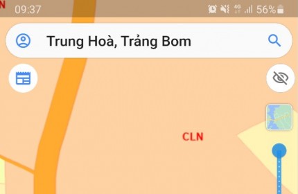 Đất sào SHR Trung Hòa, Trảng Bom, Đồng Nai 1.1 tỷ/sào TL