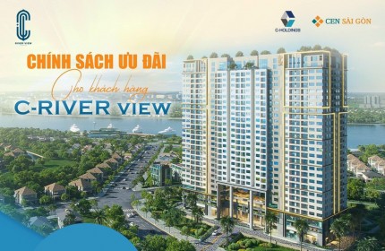 Căn hộ 2PN diện tích 46m2 view sông Sài Gòn giá chỉ từ 1.5 tỷ