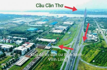 Bán Nền 5x20 Ngay KCN Bình Minh Lộ Giới 14m-24m Sổ Đỏ Trao Tay , Vay Ngân hàng 70%