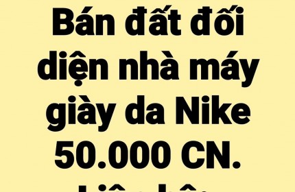 Lô đất 1 tỷ 2 đối diện nhà máy giày da Nike 50.000 công nhân liệu có đáng mua?