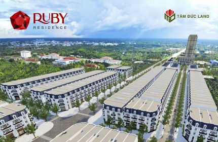 Đất nền sổ sẵn đô thị Ruby Residence Liền kề trung tâm hành chính Ngã Bảy