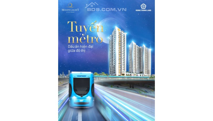 Căn hộ cao cấp Moonlight Avenue trung tâm thành phố Thủ Đức, TT 0.5%/ tháng