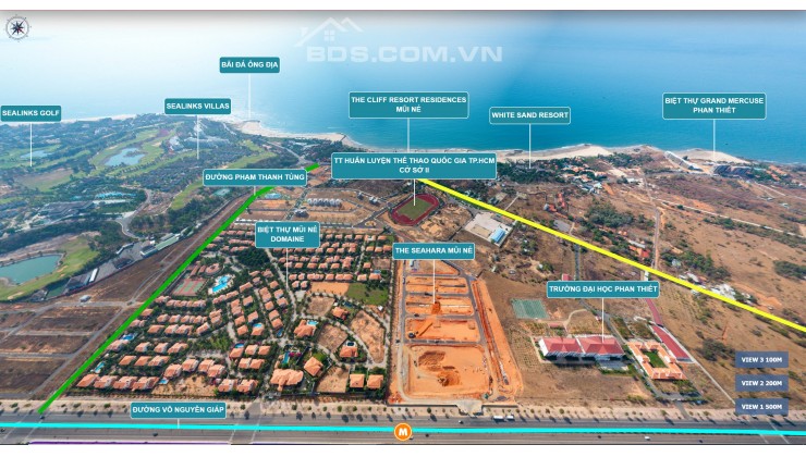 Bán suất đầu tư giai đoạn đầu dự án Biệt Thự View Biển Phan Thiết sở hữu lâu dài LH: 0902625514