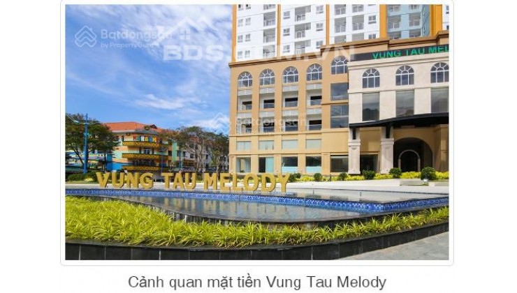 Cho thuê TTTM Vũng Tàu Melody tọa lạc ngay góc 2 mặt tiền Võ Thị Sáu, TP. Vũng Tàu. Miên phí 3 tháng tiền thuê, giảm 10% cho 1 năm đầu tiên.