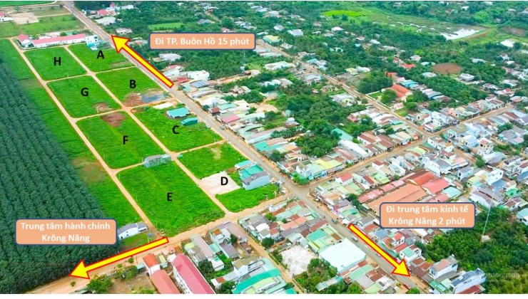 Đất nền Phú Lộc, Krong Năng. Tâm điểm đầu tư Tây Nguyên cuối năm 2022.