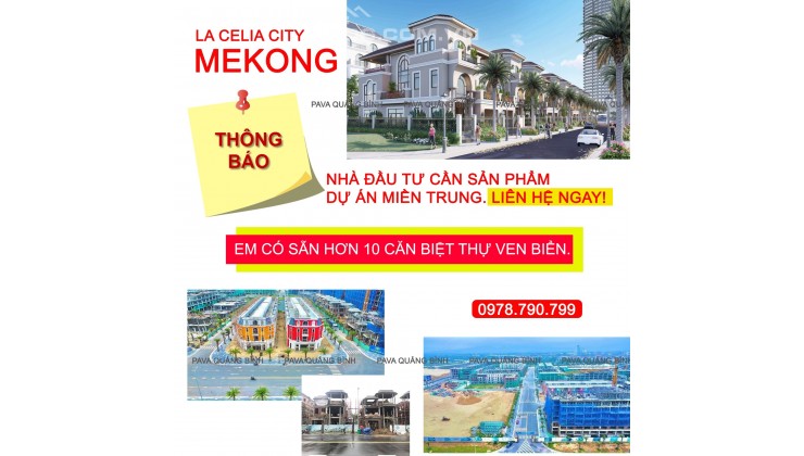 Cần bán gấp nhà biệt thự ven biển tại dự án nam mekong hcm