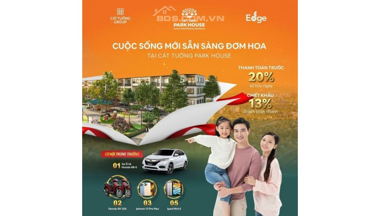 CUỘC SỐNG MỚI SẴN SÀNG ĐƠM HOA TẠI CÁT TƯỜNG PARK HOUSE