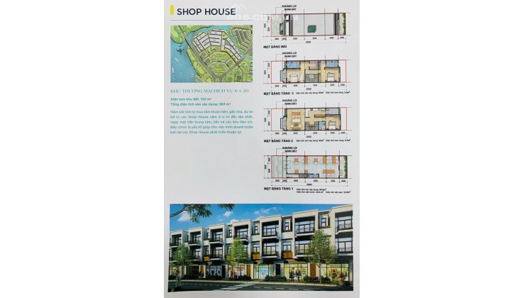 Cần bán Shophouse Aquacity Biên hòa,123m2,Giá 25 tỷ