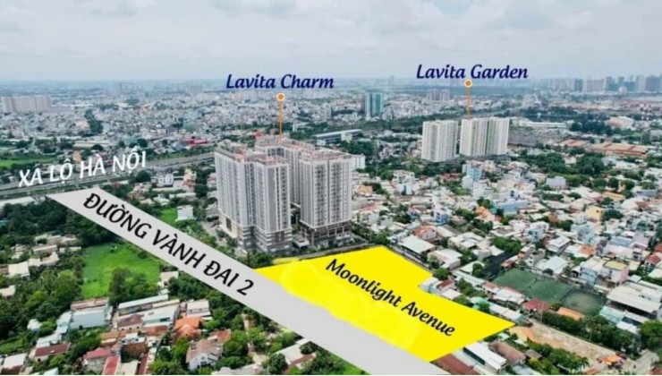 Căn hộ cao cấp Moonlight Avenue trung tâm thành phố Thủ Đức, TT 0.5%/ tháng