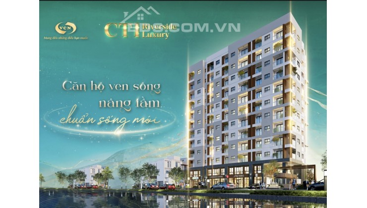 Căn hộ cao cấp CT1 Riverside Luxury Trung tâm khu đô thị phước long Nha Trang - giá gốc CĐT.