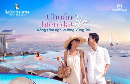 Fiveseasons Homes - Vũng Tàu central beach 2PN view biển, chiết khấu 24% dành riêng trong tháng.