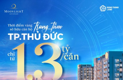 BÁN CĂN HỘ MOONLIGHT AVENUE, DT: 34-90M2, GIÁ CHỈ TỪ 1,3 -2.4TỶ/CĂN