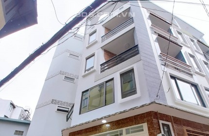 Nhà Giảm Giá Sốc ! Lê Văn Sỹ, Phú Nhuận - 5 Lầu - Hẻm Xe Hơi - 8.1 Tỉ - Lô góc thoáng - Nở hậu 6M.