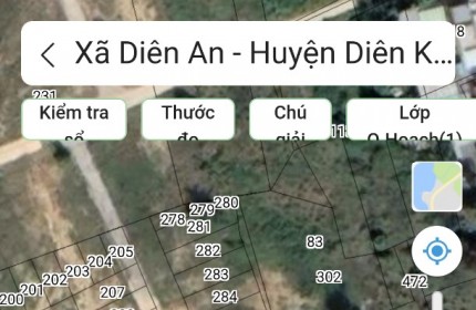 vnBÁN ĐẤT AN NINH, DIÊN AN , DIÊN KHÁNH , KHÁNH HOÀ. GIÁ 850 TRIỆU ĐỒNG 75 M2 - DIÊN KHÁNH - KHÁNH HÒA