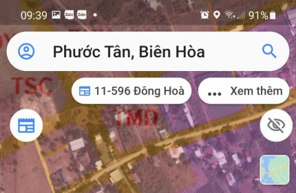 GIÁ QUÁ RẺ: Chính chủ bán đất Phước Tân Biên Hoa ngay gần KCN Giang Điền và Võ Nguyên Giáp