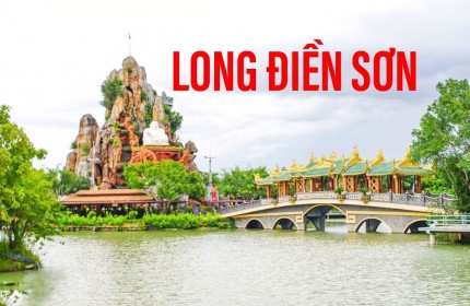 bán gấp lô đất ngay khu du lịch Long Điền Sơn