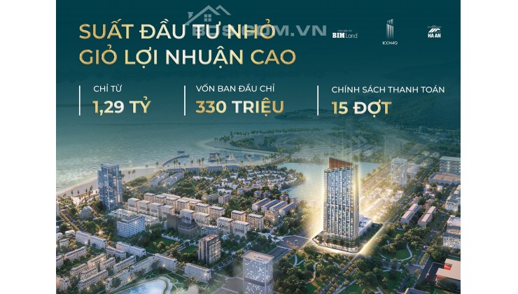 Bán căn hộ Bãi Cháy, Hạ Long, Quảng Ninh từ 1,3 TỶ/căn, HƯỚNG BIỂN, 3 mặt tiền, Trục đường ĐẸP NHẤT HẠ LONG, ngay canh TTTM Lotte