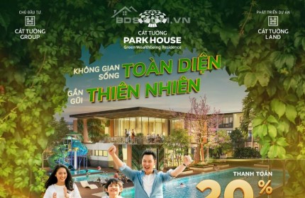 KHÔNG GIAN SỐNG GẦN GŨI THIÊN NHIÊN TẠI CÁT TƯỜNG PARK HOUSE