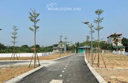 Đất nền khu đô thị Hòa Lạc, sổ đỏ sẵn sàng sang tên