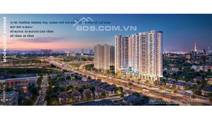 Duy nhất 1 căn 1PN+(52m2) chỉ 1.8 tỷ tại Moonlight Avenue mặt tiền Vành Đai 2 - TP Thủ Đức