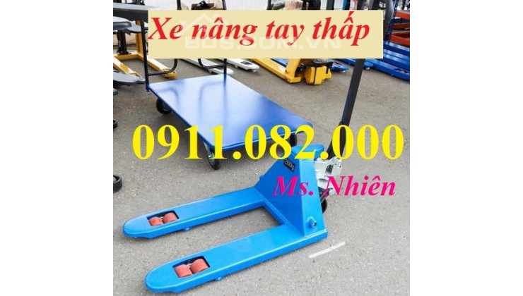 Xe nâng tay giá sỉ- xe nâng tay thấp 3 tấn giá rẻ tại sóc trăng- lh 0911082000