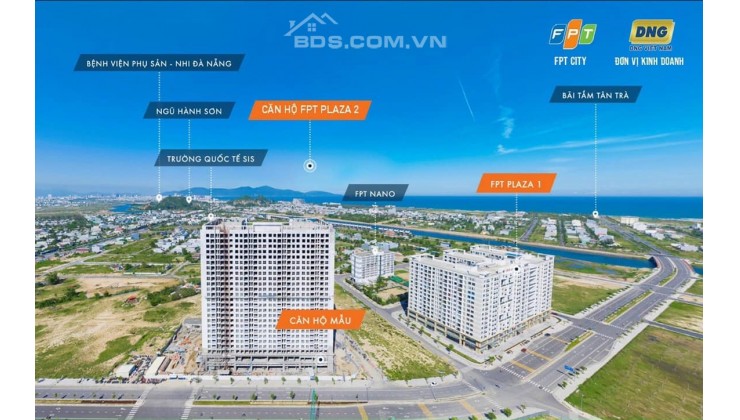 Bàn giao căn hộ 70m2 - Sở hữu ngay chỉ 468 triệu/căn - FPT Plaza 2