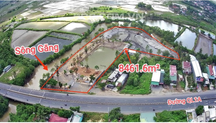 bán đất mặt tiền QL1A giá chỉ 2tr1/m2 gần trạm thu phí Ninh Lộc Ninh Hoà lh 0985451850 Xuyên