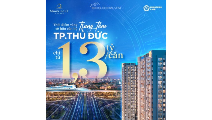 CĂN HỘ CAO CẤP CỦA TẬP ĐOÀN HƯNG THỊNH TẠI MẶT TIỀN VÀNH ĐAI 2 - TP THỦ ĐỨC GIÁ CHỈ 1,3 TỶ