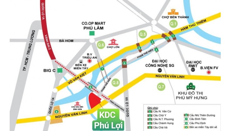 Đất nền sổ đỏ của CĐT HAI THÀNH chỉ 48 nền liền kề Phú Mỹ Hưng  và AEON Mall