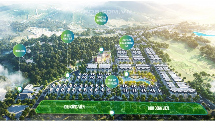 Tôi cần bán đất nền đấu giá dự án Phương Đông Green Valley Lương Sơn Hòa Bình  diện tích 175m giá 3.98 tỷ