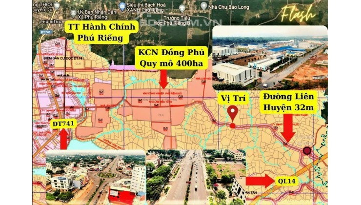 Lô đất ngộp ngay Đồng Phú cần gả nhanh trong tuần